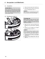 Предварительный просмотр 10 страницы Dirt Devil Libero Operating Manual