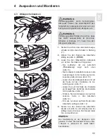 Предварительный просмотр 11 страницы Dirt Devil Libero Operating Manual