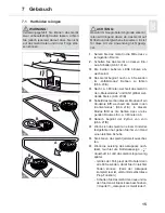 Preview for 15 page of Dirt Devil Libero Operating Manual