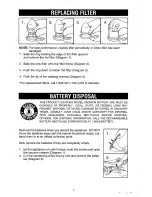 Preview for 7 page of Dirt Devil M0850 Owner'S Manual