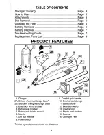 Preview for 3 page of Dirt Devil M0860 Owner'S Manual