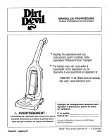 Предварительный просмотр 24 страницы Dirt Devil M091200 Owner'S Manual