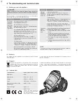 Предварительный просмотр 15 страницы Dirt Devil M1144 Operating Manual