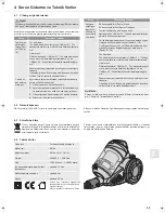 Предварительный просмотр 45 страницы Dirt Devil M1144 Operating Manual