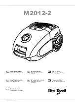 Dirt Devil M2012-2 Operating Manual preview