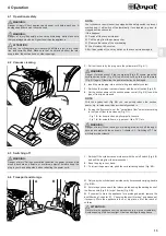 Предварительный просмотр 13 страницы Dirt Devil M2012-2 Operating Manual