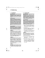 Предварительный просмотр 8 страницы Dirt Devil M333-0 Operating Instructions Manual