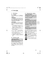 Предварительный просмотр 41 страницы Dirt Devil M333-0 Operating Instructions Manual