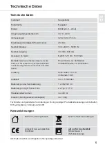 Preview for 5 page of Dirt Devil M608 Navigator Operating Manual