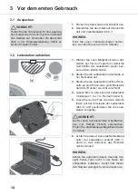 Preview for 14 page of Dirt Devil M608 Navigator Operating Manual