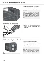 Preview for 16 page of Dirt Devil M608 Navigator Operating Manual