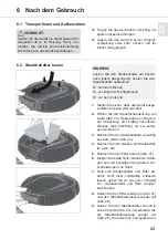 Preview for 23 page of Dirt Devil M608 Navigator Operating Manual