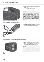 Preview for 44 page of Dirt Devil M608 Navigator Operating Manual