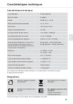 Preview for 61 page of Dirt Devil M608 Navigator Operating Manual