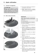 Preview for 79 page of Dirt Devil M608 Navigator Operating Manual