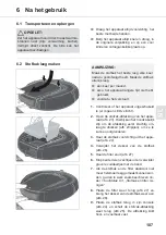 Предварительный просмотр 107 страницы Dirt Devil M608 Navigator Operating Manual