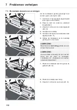 Preview for 112 page of Dirt Devil M608 Navigator Operating Manual