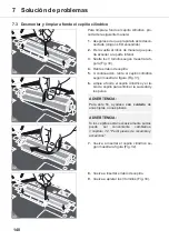 Предварительный просмотр 140 страницы Dirt Devil M608 Navigator Operating Manual