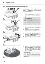 Preview for 164 page of Dirt Devil M608 Navigator Operating Manual