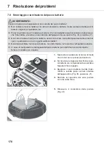 Предварительный просмотр 170 страницы Dirt Devil M608 Navigator Operating Manual