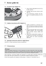 Предварительный просмотр 197 страницы Dirt Devil M608 Navigator Operating Manual