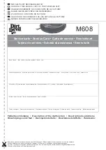 Preview for 203 page of Dirt Devil M608 Navigator Operating Manual