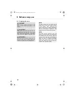 Preview for 42 page of Dirt Devil M610 Operating Manual