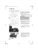 Preview for 47 page of Dirt Devil M610 Operating Manual