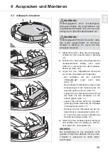 Предварительный просмотр 13 страницы Dirt Devil M613 Operating Manual