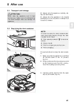 Предварительный просмотр 45 страницы Dirt Devil M613 Operating Manual