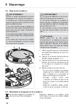 Предварительный просмотр 78 страницы Dirt Devil M613 Operating Manual