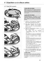 Предварительный просмотр 91 страницы Dirt Devil M613 Operating Manual