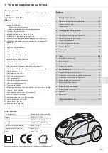 Preview for 45 page of Dirt Devil M7004 Operating Manual