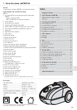 Preview for 55 page of Dirt Devil M7004 Operating Manual