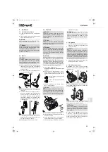 Предварительный просмотр 29 страницы Dirt Devil M7023 Operating Manual