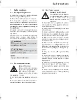 Preview for 15 page of Dirt Devil M9119 Operating Manual