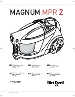 Dirt Devil MAGNUM MPR 2 Operating Manual preview