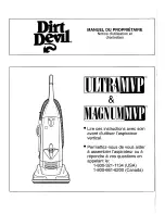 Preview for 16 page of Dirt Devil magnummvp Owner'S Manual