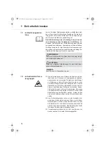 Предварительный просмотр 6 страницы Dirt Devil MATRIXX M7118 Operating Manual