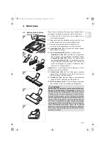 Предварительный просмотр 11 страницы Dirt Devil MATRIXX M7118 Operating Manual