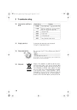 Предварительный просмотр 42 страницы Dirt Devil MATRIXX M7118 Operating Manual