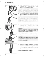 Preview for 10 page of Dirt Devil Matrixx Swirl Y12 Operating Manual