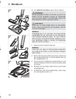 Preview for 12 page of Dirt Devil Matrixx Swirl Y12 Operating Manual