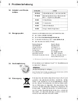 Preview for 22 page of Dirt Devil Matrixx Swirl Y12 Operating Manual