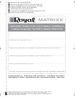 Preview for 65 page of Dirt Devil Matrixx Swirl Y12 Operating Manual