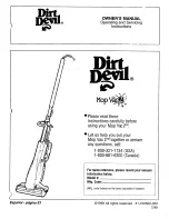 Dirt Devil Mop Vac 2 Owner'S Manual preview