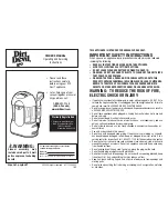 Dirt Devil MSE3800 Owner'S Manual preview