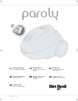 Dirt Devil paroly Operating Manual preview