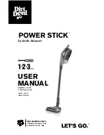 Preview for 1 page of Dirt Devil POWER STICK User Manual