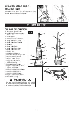 Preview for 7 page of Dirt Devil Quick & Light FD50035 Owner'S Manual